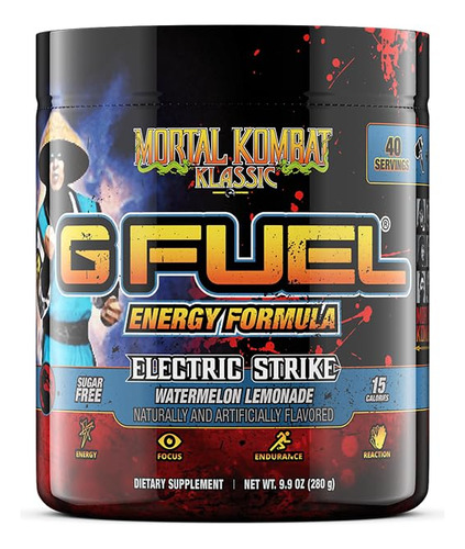 G Fuel Mortal Kombat Klassic Electric Strike - Polvo Energet