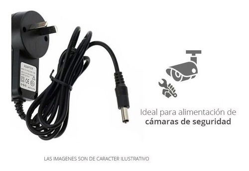 Imagen 3 de 5 de Fuente 12v 2a Alimentacion Camaras Cctv Dvr