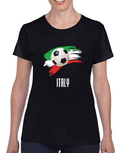 Playera Equipos De Fútbol Italia Para Mujer