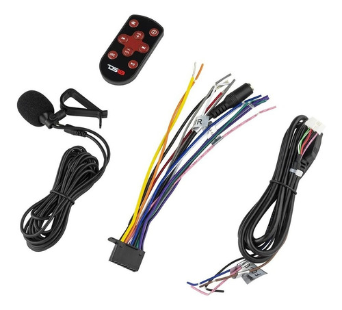 Imagen 6 de 7 de Reproductor Ds18 2 Dim, 6.9 Con Bluettooth Y 2 Puertos Usb