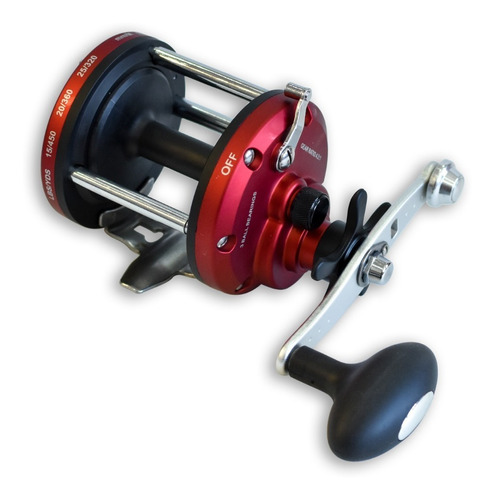 Reel Rotativo Titan 6000 3 Rulemanes Albatros.