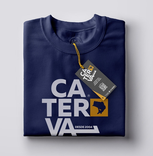 Imagem 1 de 3 de Camiseta Logo Caterva - Algodão Premium