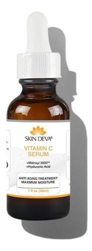 Suero Facial De 1 Oz Con Vitamina C Y Ácido Hialurónico + Su