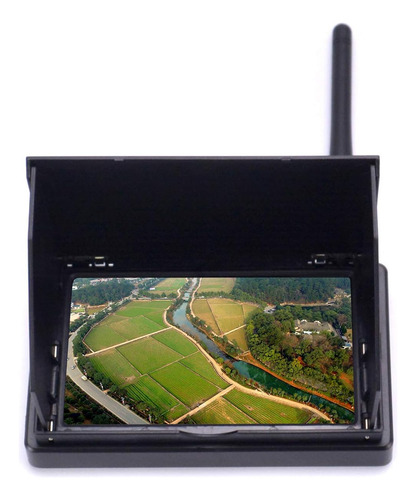 Monitor Receiver Fpv 5.8g De 4.3 Pulgada