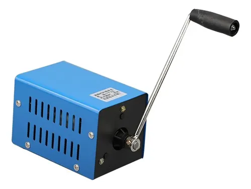 Gerador Manual Portátil Dynamo, Carregador De Emergência Usb