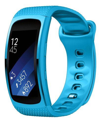 Correa De Reloj De Silicona Para Samsung Gear Fit2 Sm-r360