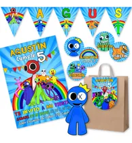 Comprar Kit Imprimible Rainbow Friends Editable Power Point