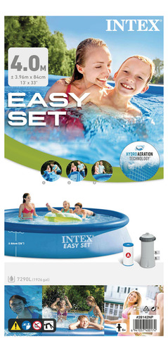 Piscina Easy Set 396x84cm
