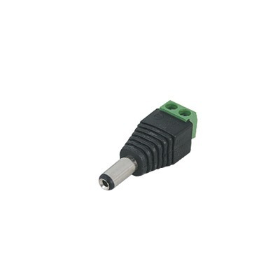 Adaptador Tipo Jack De 3.5 Mm Macho Polarizado De 12 Vcd