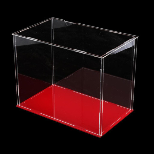 Caja De Presentación A Prueba De Polvo Para Juguetes De Bloq