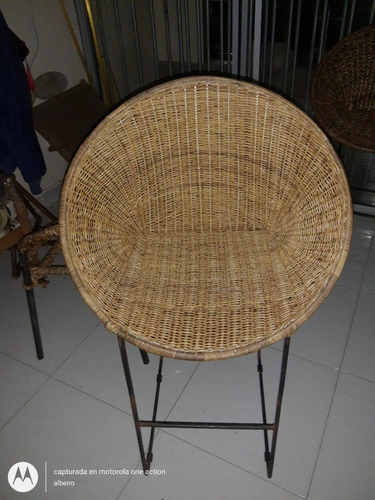 Silla Para Barra Tejida En Fibras Naturales Yare-guasca