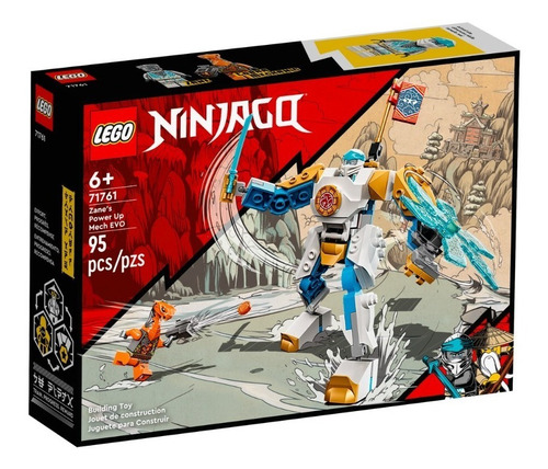 Lego Ninjago Zanes Power Up Mech Evo 95 Pcs Bentancor Outdo
