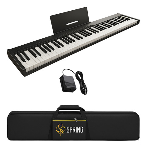 Piano Digital Profissional Top Com 88 Teclas + Pedal Sustain