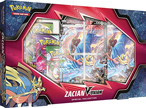 Colección Especial De Cartas Zacian Tcg De Pokémon V-union