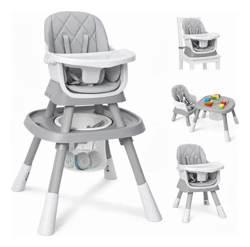 Cadeira De Alimentação Ragaluma Luppa 12 Em 1, Para Bebês, Cinza