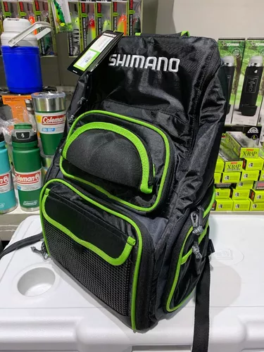 Mochila Shimano Para Pesca Lug1806 Xl Con 4 Cajas 149469 - $ 18.340