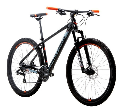 Imagen 2 de 10 de Bicicleta V Industries 900 Rodada 29 T19 Negro De Montaña