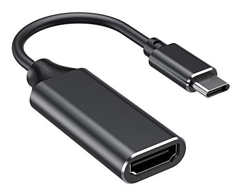 Adaptador Hdmi A Usb Tipo C Gtc Negro Megasoft Caballito