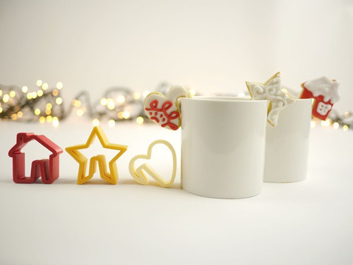 Kit Forminhas Natal Cookies Bolachas Natalinas De Caneca!!