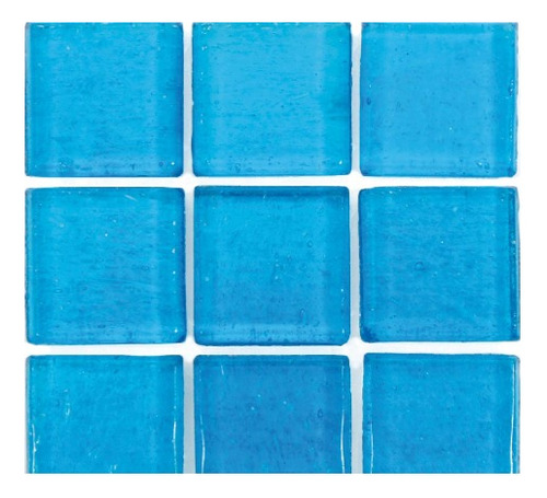 Mt2 Mosaico P/alberca Azul Tulum Marca Kolorines 2x2 Cm