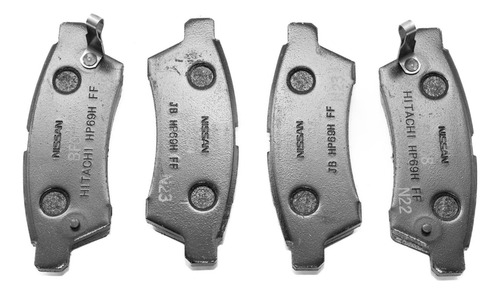 Balatas De Freno Delantero Np300 Frontier 2021-2023 Nissan