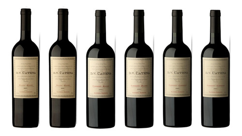 Combo Degustación Dv Catena X 6 Vinos 750 Ml.