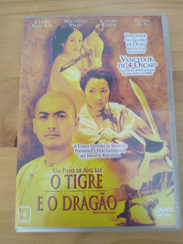 Dvd O Tigre E O Dragão