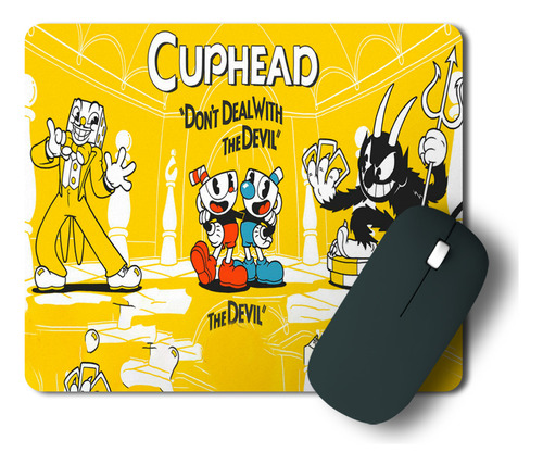 Mouse Pad Cuphead - Varios Modelos - Printek