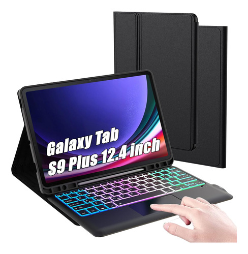 Heapao Galaxy Tab S9+/s9 Más Una Caja De 12.4 Pulgadas Con T