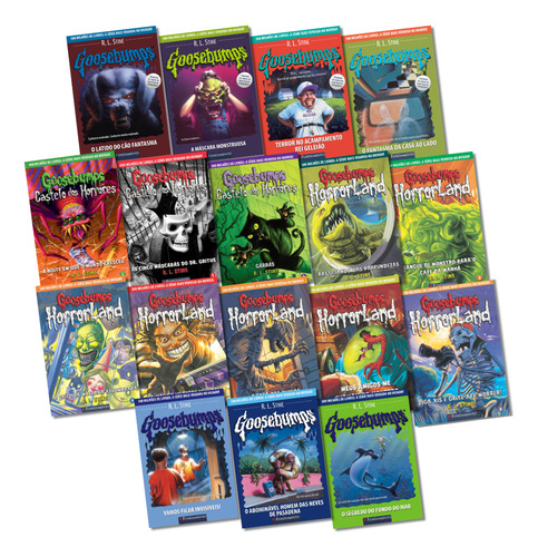 Kit Goosebumps - 50 Livros, De R. L Stine. Editorial Fundamento Em Português