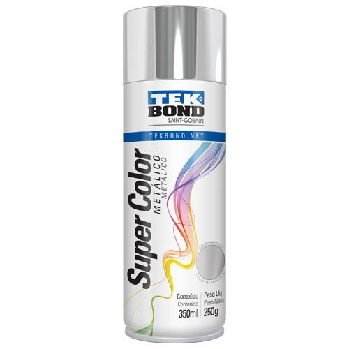 Pintura Spray Cromo Tek Bond Cod: 1060013