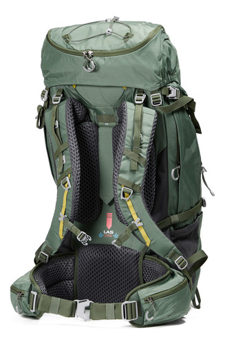 Mochila Excursion Elica 70 Litros Verde Doite