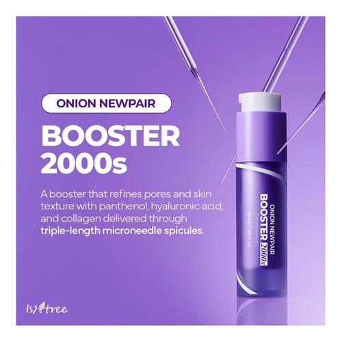 Isntree Onion Newpair Booster 2000s 169 | Spicule Soro | |