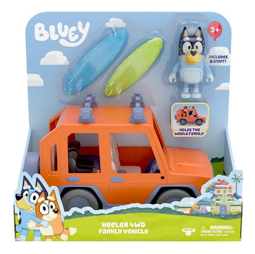 Juguete Figura Bluey Coche De Papá Edad 3