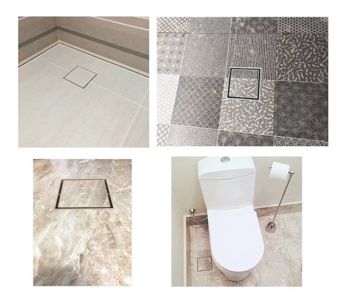 Ralo Quadrado 15x15 Invisível Oculto Anti Inseto Sifonado