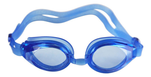 Óculos De Natação Iantil C/ Estojo E Protetor De Ouvido Cor Azul-escuro