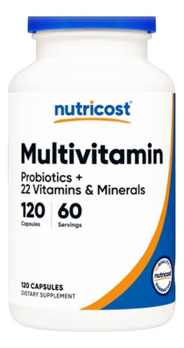 Nutricost Multivitaminico 120ca - Unidad a $1058