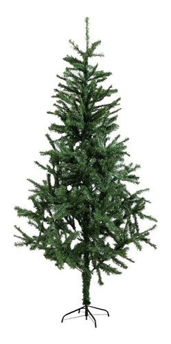 Arbol De Navidad 1.5 M Blanco Verde Arbolito Pino Navideño