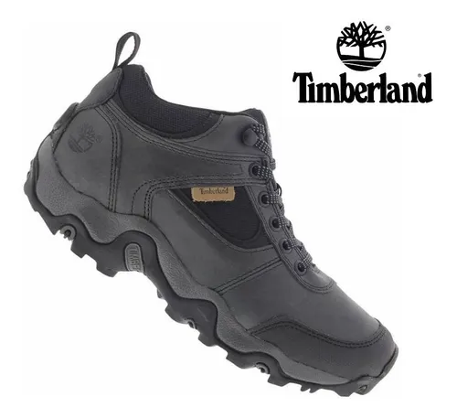 Tênis Timberland Explorer Os Preto Couro Natural Original | Mercado Livre