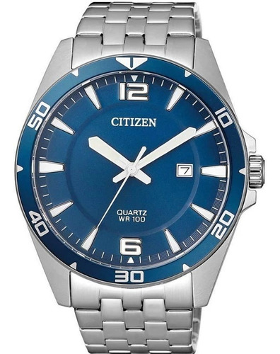 Reloj Hombre Citizen Bi5058-52l Acero Quarzo Diseño Casual