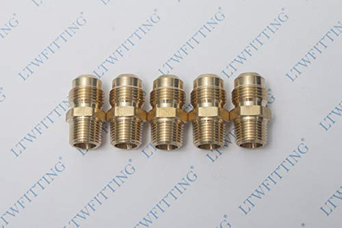 Conector Latin Flare De 1/2 Enchufe Od X 3/8 Plug Not Macho