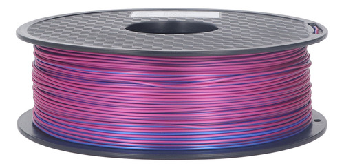 Filamento De Seda Pla, 1,75 Mm, Azul, Morado Y Rojo, Doble C