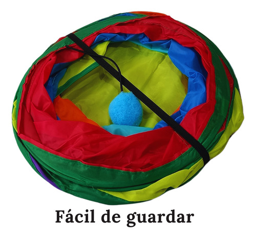 Toca Túnel Para Gatos Brinquedo Interativo Em T Com 4 Saídas