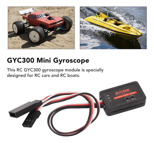 Kuuleyn Mini Rc Giroscopio Set, Rc Gyro Estabilizador, Enfri
