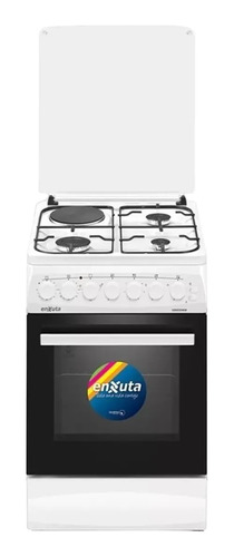 Cocina Enxuta Cenx5546 A Gas/eléctrica 4 Hornallas Blanca