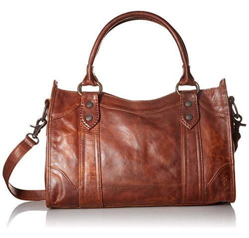 Bolso De Cuero Frye Melissa Zip Satchel