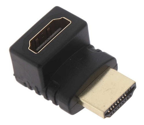 Conector Codo Cople De 90 Grados Para Cable Hdmi