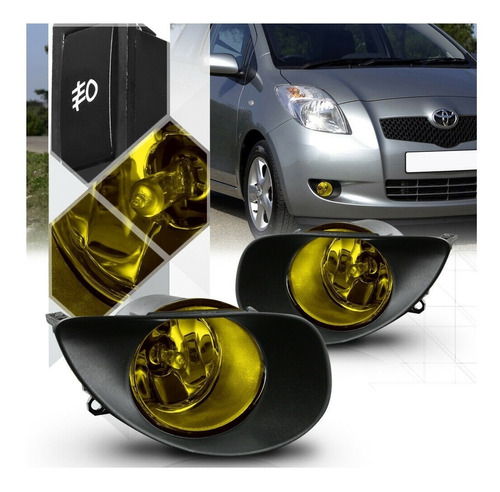 Toyota Yaris Hatchback 2006 - 2008 Par Faros Antiniebla Ama