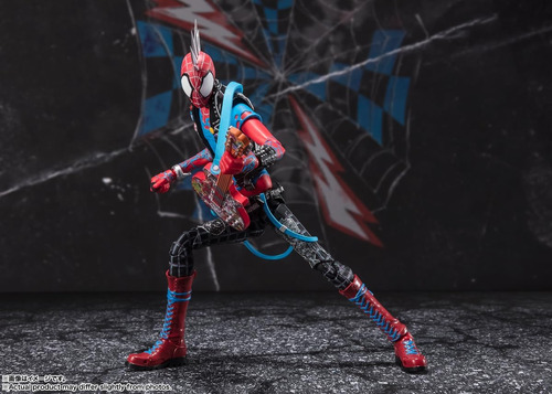Spider Punk - Aranha Punk - S.h.figuarts - Bandai
