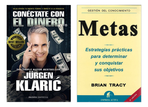 Conéctate Con El Dinero + Metas Brian Tracy